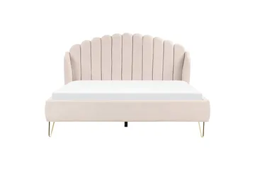 Benicio Sängram 180x200 cm - Beige/Guld - Products - Möbler - Säng - Sängram & sängstomme