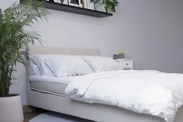 Billingen Kontinentalsäng 120x200 cm - Beige - Products - Möbler - Säng - Enkelsäng