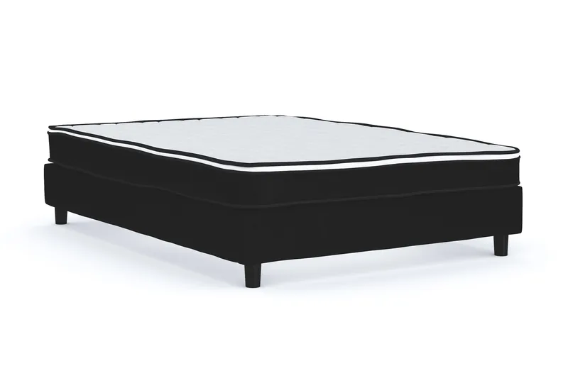 Billingen Kontinentalsäng 120x200 cm - Svart - Products - Möbler - Säng - Kontinentalsäng