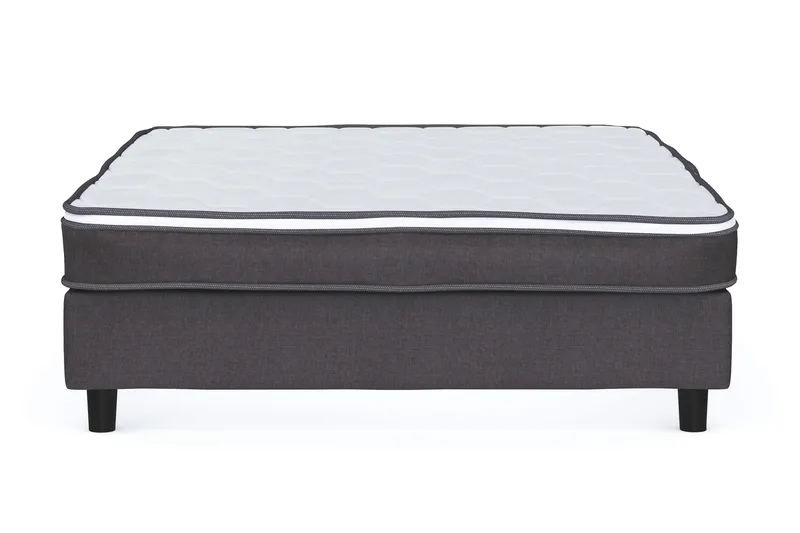 Billingen Kontinentalsäng 140x200 cm, Grå