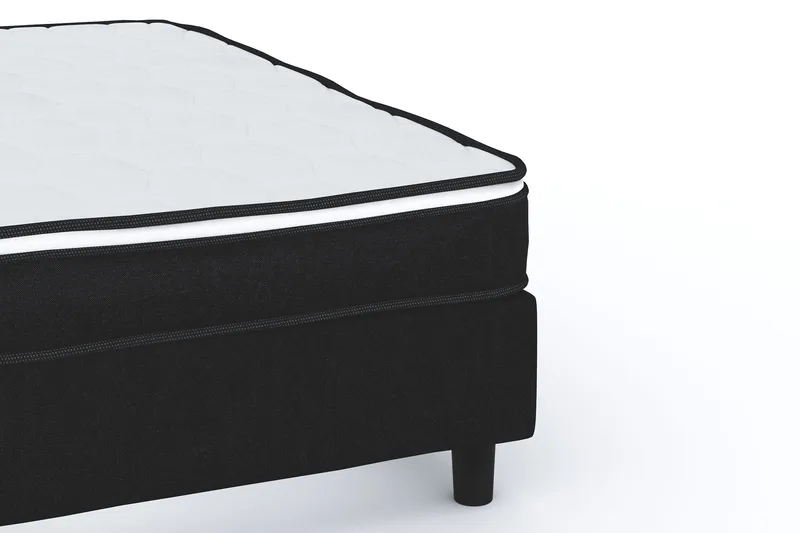 Billingen Kontinentalsäng 140x200 cm - Svart - Products - Möbler - Säng - Kontinentalsäng
