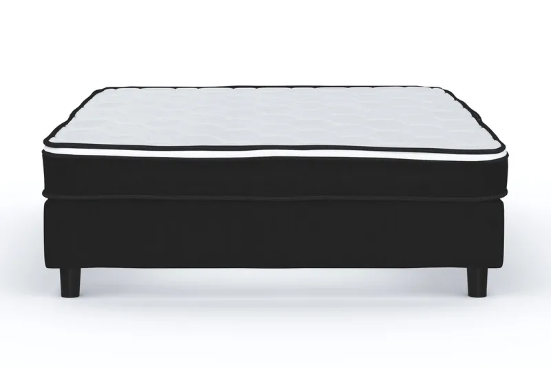 Billingen Kontinentalsäng 140x200 cm - Svart - Products - Möbler - Säng - Kontinentalsäng