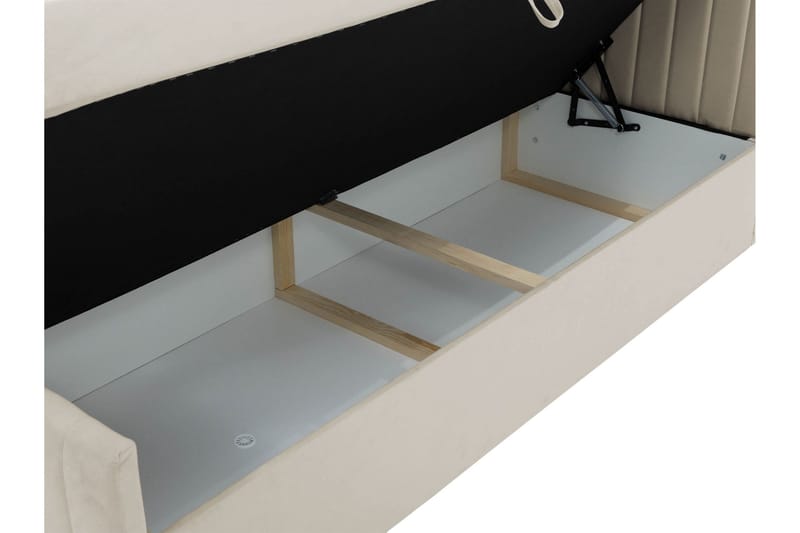 Calrosor Sängpaket Kontinentalsäng med Förvaring 140x200 cm - Grå - Products - Möbler - Säng - Komplett sängpaket