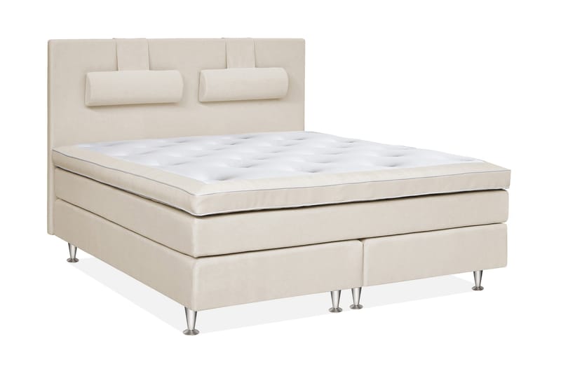 Charleston Kontinentalsäng 210x210 Fast Valbar Malaga, Malaga Beige