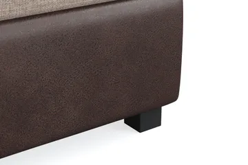 Cuba Sängpaket 140x200 med Två Beiga Kuddar - (+Fler val) Beige/Brun - Products - Möbler - Säng - Kontinentalsäng