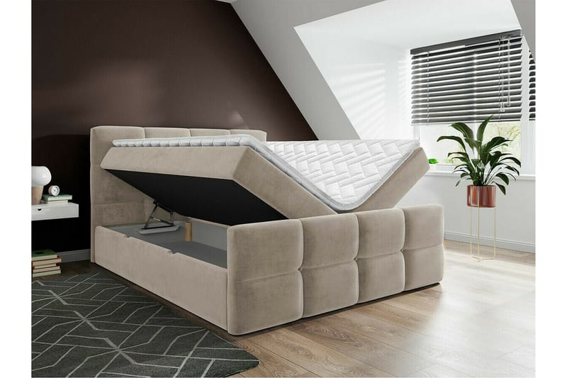 Derry Sängram 180x200 cm Dark grey - Products - Möbler - Säng - Sängram & sängstomme