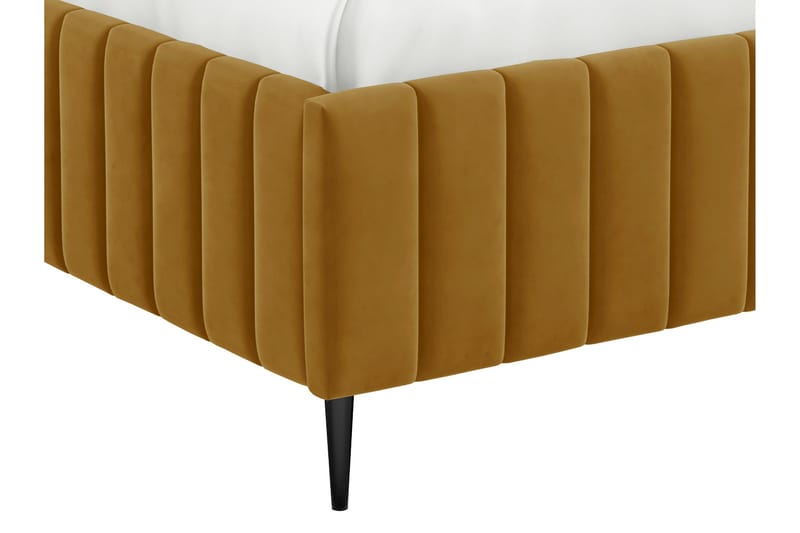 Desio Förvaringssäng 160x200 cm - Gul - Products - Möbler - Säng - Säng med förvaring