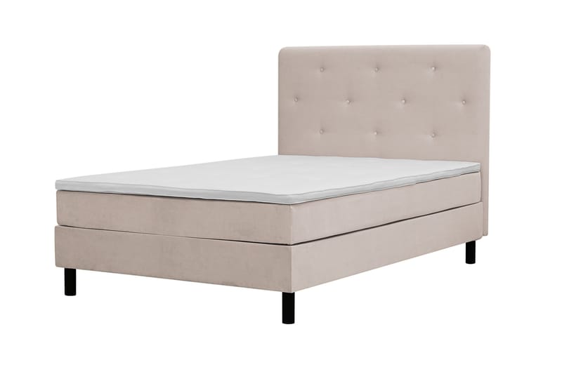 Dream Komplett Sängpaket 120x200 cm Assymetriska knappar - Beige - Products - Möbler - Säng - Komplett sängpaket