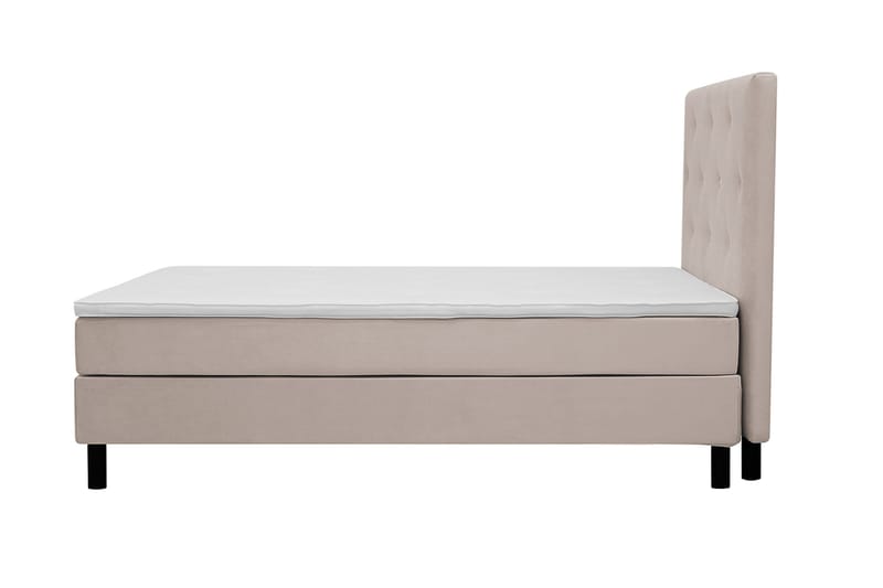 Dream Komplett Sängpaket 120x200 cm Assymetriska knappar - Beige - Products - Möbler - Säng - Komplett sängpaket