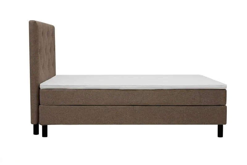 Dream Komplett Sängpaket 120x200 cm Assymetriska knappar - Brun - Products - Möbler - Säng - Komplett sängpaket