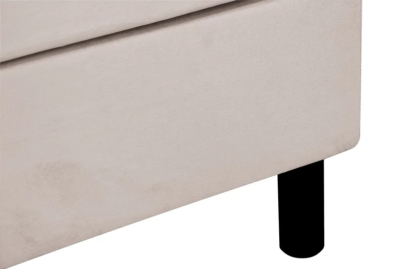 Dream Komplett Sängpaket 120x200 cm Knappar - Beige - Products - Möbler - Säng - Enkelsäng