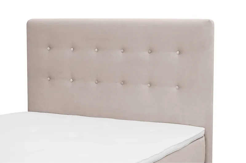 Dream Komplett Sängpaket 120x200 cm Knappar - Beige - Products - Möbler - Säng - Enkelsäng