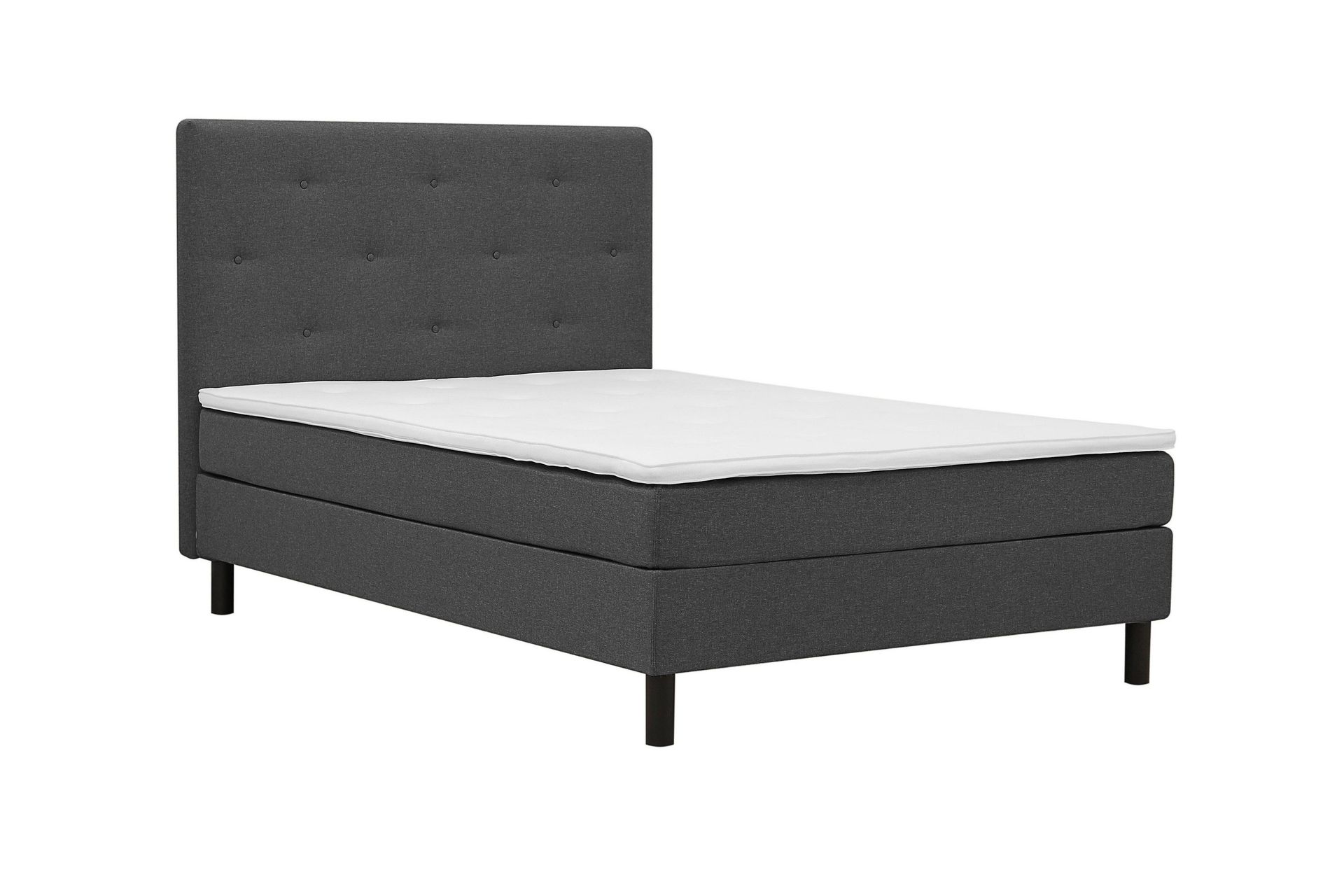 Dream Komplett Sängpaket 120x200 cm - Mörkgrå - Products - Möbler - Säng - Kontinentalsäng