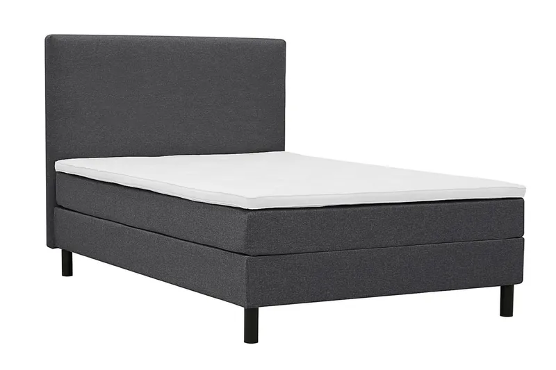 Dream Komplett Sängpaket 120x200 cm Slät Sänggavel - Mörkgrå - Products - Möbler - Säng - Komplett sängpaket
