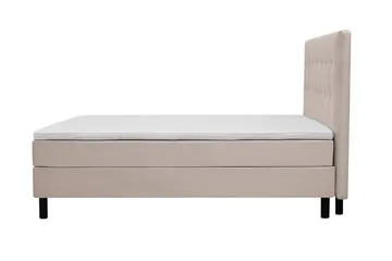Dream Komplett Sängpaket 160x200 cm Knappar - Beige - Products - Möbler - Säng - Kontinentalsäng