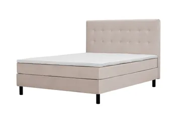 Dream Komplett Sängpaket 160x200 cm Knappar - Beige - Products - Möbler - Säng - Kontinentalsäng