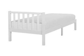 Florac Sängram 90x200 cm - Vit - Products - Möbler - Säng - Sängram & sängstomme