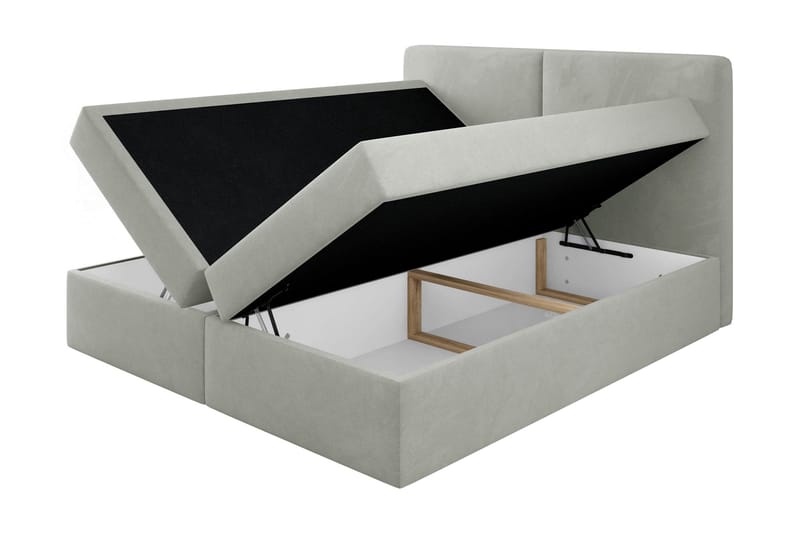Garris Sängpaket Kontinentalsäng 160x200 cm - Grå - Products - Möbler - Säng - Komplett sängpaket