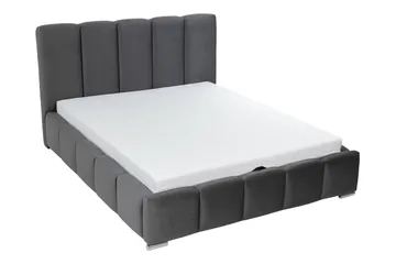 Gioia Förvaringssäng 160x200 cm - Svart - Products - Möbler - Säng - Säng med förvaring