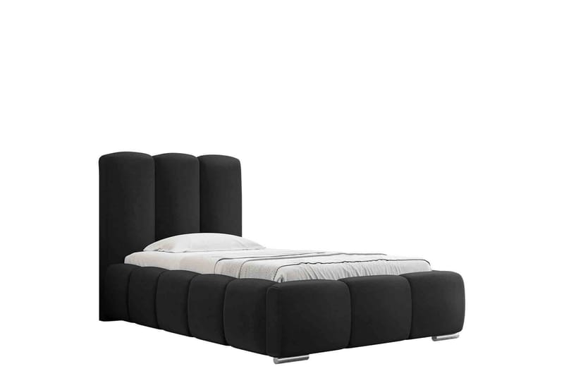 Gioia Sängram med Förvaring 90x200 cm, Svart