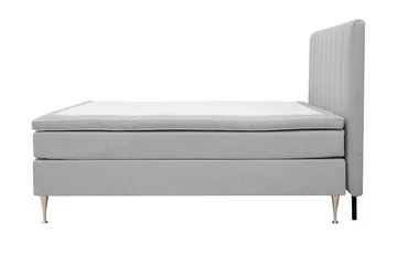 Hilton High Komplett Sängpaket 160x200 cm - Grå - Products - Möbler - Säng - Kontinentalsäng