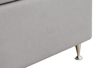 Hilton Lyx Kontinentalsäng 160x200 cm - Grå - Products - Möbler - Säng - Kontinentalsäng