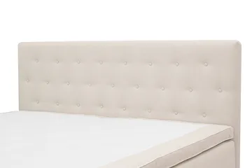 Hilton Plus Komplett Sängpaket med Förvaring 160x200 cm - Ljusbeige - Products - Möbler - Säng - Säng med förvaring