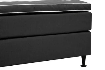Hilton Plus Komplett Sängpaket 160x200 cm - Antracit - Products - Möbler - Säng - Komplett sängpaket