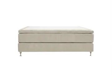 Hilton Premium Kontinentalsäng 160x200 cm - Beige Tyg - Products - Möbler - Säng - Kontinentalsäng