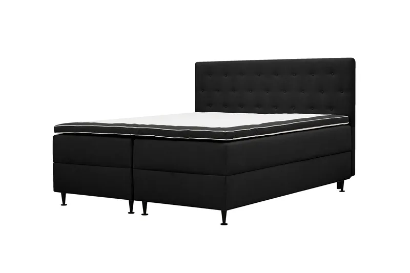 Hilton Plus Komplett Sängpaket med Förvaring 160x200 cm - Antracit - Products - Möbler - Säng - Enkelsäng