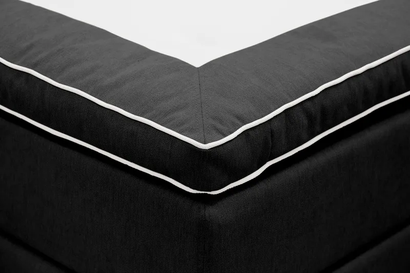 Hilton Plus Komplett Sängpaket 160x200 cm - Antracit - Products - Möbler - Säng - Komplett sängpaket