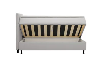 HVILA Plus Komplett Sängpaket med Förvaring 90x200 cm - Grå - Products - Möbler - Säng - Komplett sängpaket