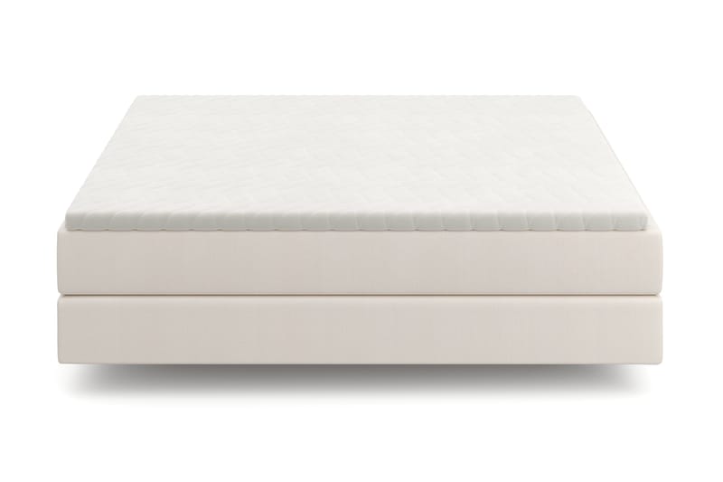 HVILA Premium Kontinentalsäng 180x200 cm med svävande effekt inkl. Bäddmadrass i Polyeterskum Medium - Medium - Products - Möbler - Säng - Komplett sängpaket