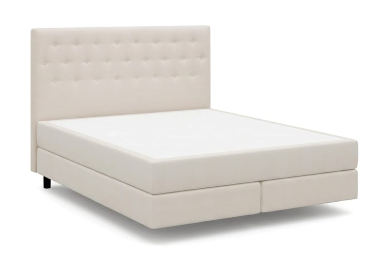 HVILA Premium Sängpaket Kontinentalsäng 180x200 cm med svävande effekt utan bäddmadrass - Vit - Products - Möbler - Säng - Komplett sängpaket