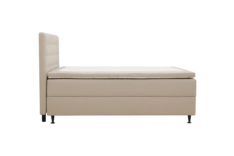 HVILA Plus Komplett Sängpaket med Förvaring 120x200 cm - Beige - Products - Möbler - Säng - Enkelsäng