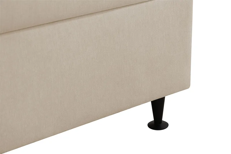 HVILA Plus Komplett Sängpaket med Förvaring 120x200 cm - Beige - Products - Möbler - Säng - Enkelsäng