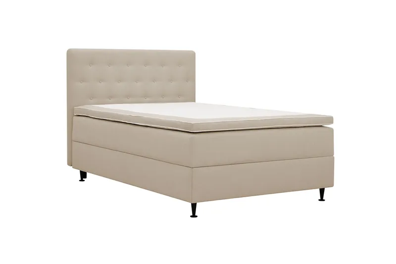 HVILA Plus Komplett Sängpaket med Förvaring 120x200 cm - Beige - Products - Möbler - Säng - Enkelsäng