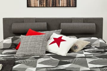 James Kontinentalsäng 160x200 cm - Ljusgrå - Products - Möbler - Säng - Kontinentalsäng