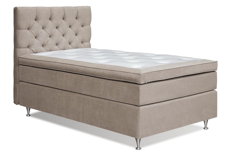 Joluma Sängpaket Fast 120x200 cm - (+Fler val) 120x200 cm Beige - Products - Möbler - Säng - Enkelsäng