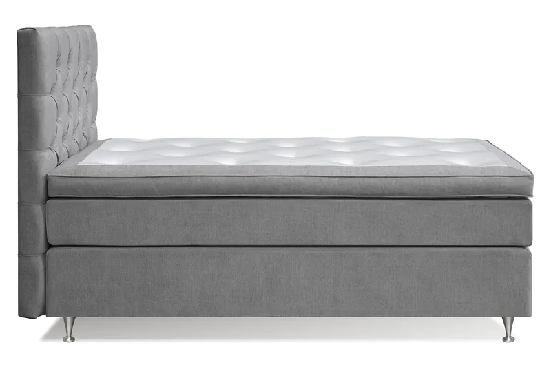 Joluma Sängpaket Fast 120x200 cm - (+Fler val) 120x200 cm Grå - Products - Möbler - Säng - Kontinentalsäng