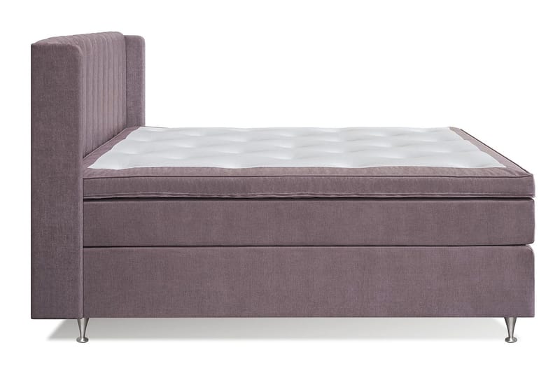 Joluma Sängpaket Fast 160x200 cm - (+Fler val) 160x200 cm Mörkrosa - Products - Möbler - Säng - Kontinentalsäng