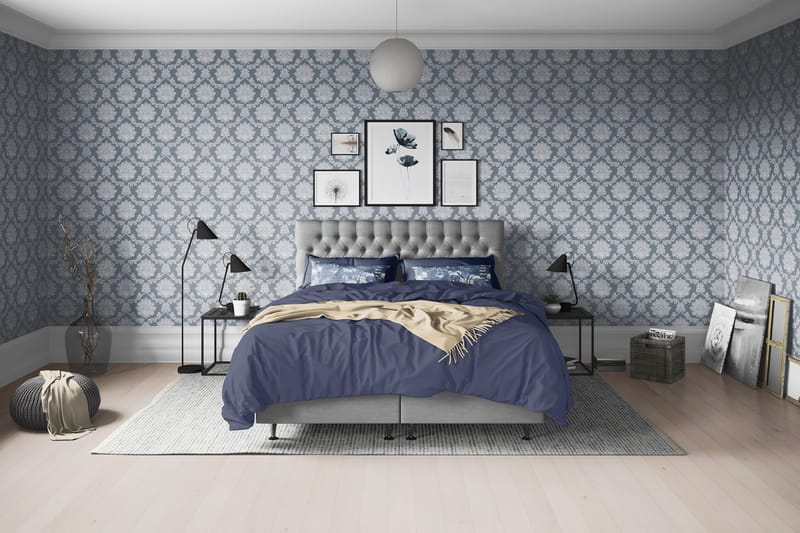 Joluma Sängpaket Medium 180x200 cm - (+Fler val) 180x200 cm Grå - Products - Möbler - Säng - Kontinentalsäng