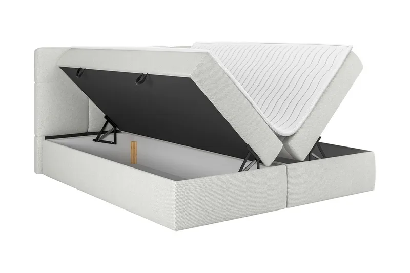 Leckersbo Sängpaket Kontinentalsäng 160x200 cm - Ljusgrå - Products - Möbler - Säng - Komplett sängpaket