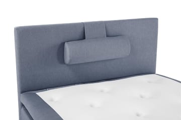 Lucky Komplett Sängpaket 120x200 Latex Slät Sänggavel - Nackkudde Stor Mörkblå - Products - Möbler - Säng - Enkelsäng