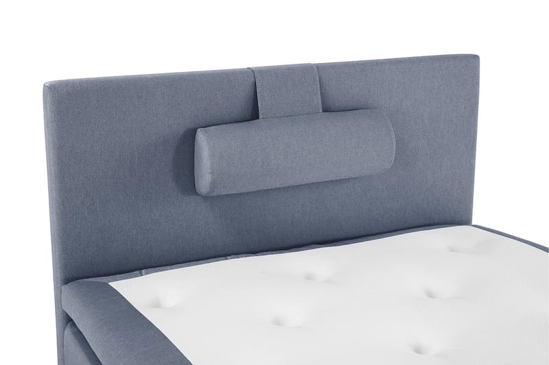 Lucky Komplett Sängpaket 120x200 Latex Slät Sänggavel - Nackkudde Stor Mörkblå - Products - Möbler - Säng - Enkelsäng