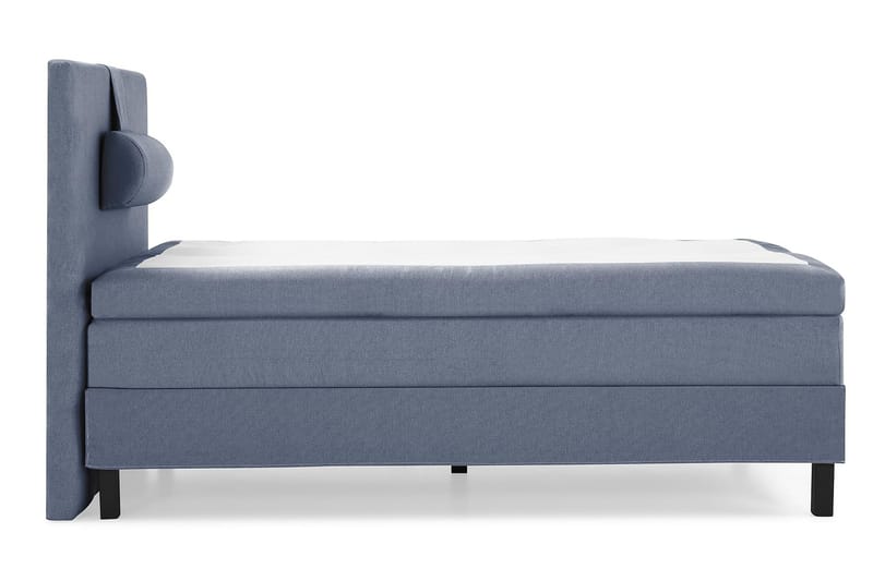 Lucky Komplett Sängpaket 120x200 Latex Slät Sänggavel - Nackkudde Stor Mörkblå - Products - Möbler - Säng - Enkelsäng