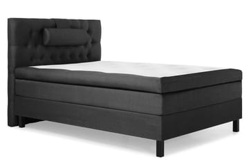 Lucky Komplett Sängpaket 120x200 Polyeter Diamant Sänggavel - Nackkudde Stor Svart/Grå - Products - Möbler - Säng - Enkelsäng