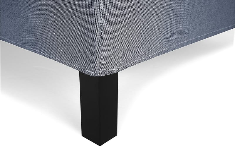 Lucky Komplett Sängpaket 140x200 Skum Slät - Nackkudde Stor Mörkblå - Products - Möbler - Säng - Kontinentalsäng