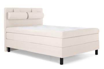 Lucky Komplett Sängpaket 140x200 Polyeter Slät Sänggavel - Nackkudde Stor Beige - Products - Möbler - Säng - Kontinentalsäng