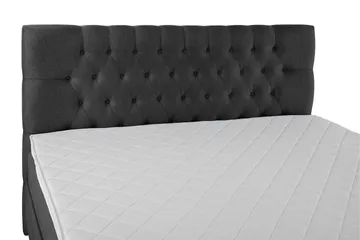 Lucky Komplett Sängpaket 160x200 Skum Diamant - Svart/Grå - Products - Möbler - Säng - Kontinentalsäng
